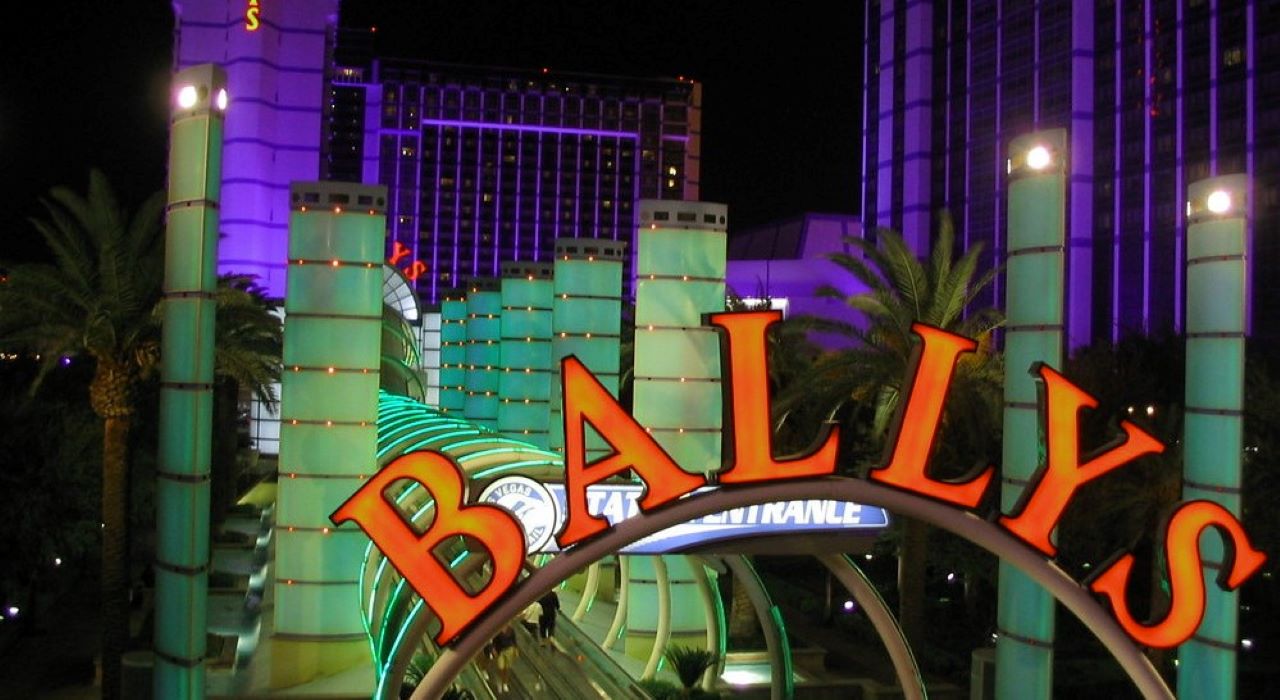 ballys casino night sign