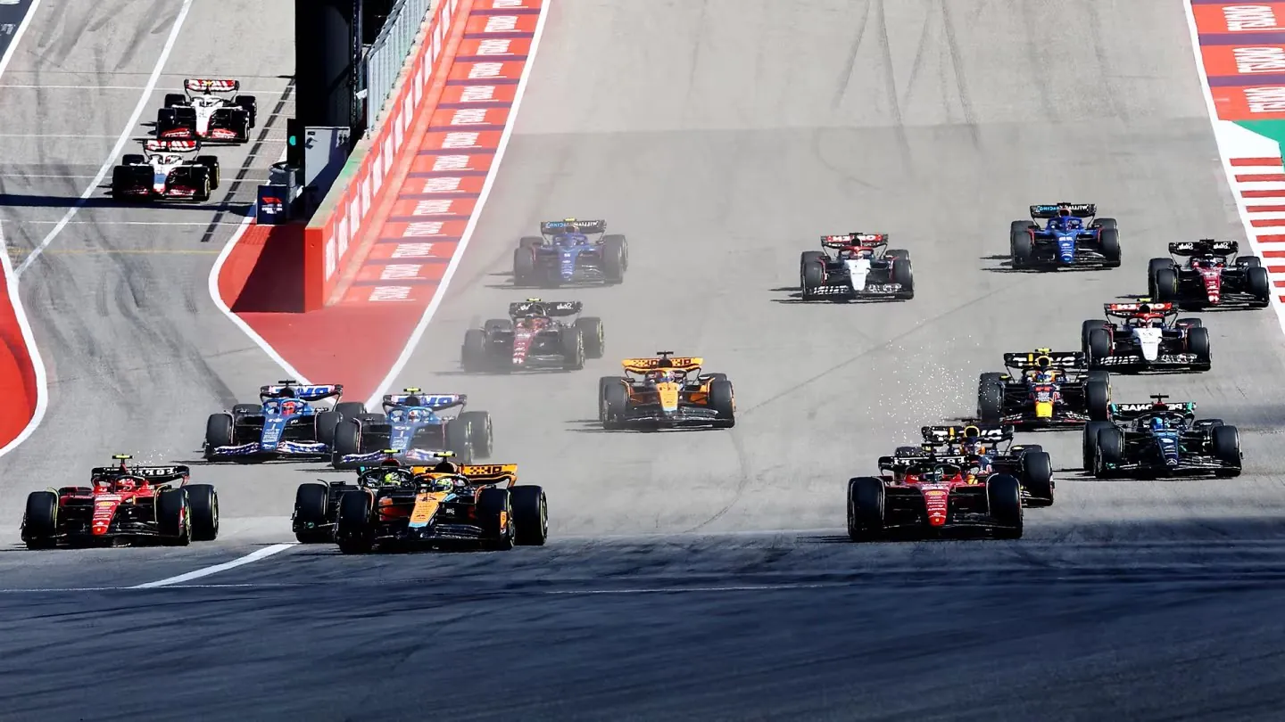 Formula 1 tight race