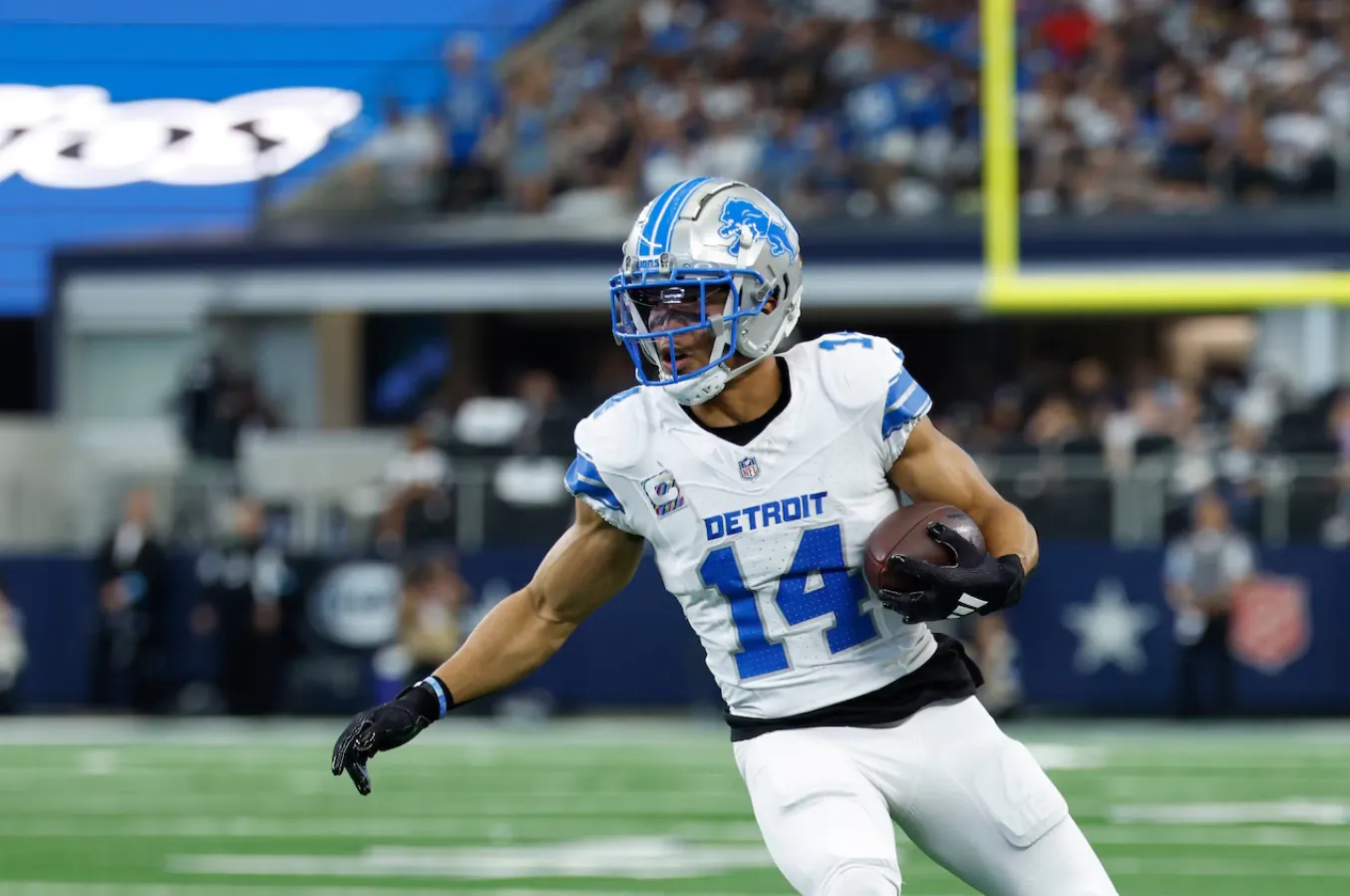Detroit Lions on the field