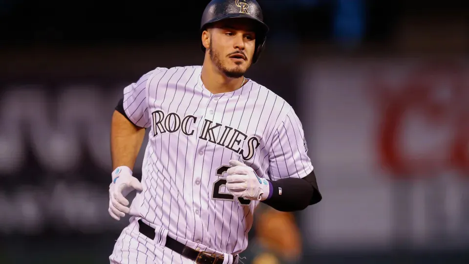 Nolan Arenado is running