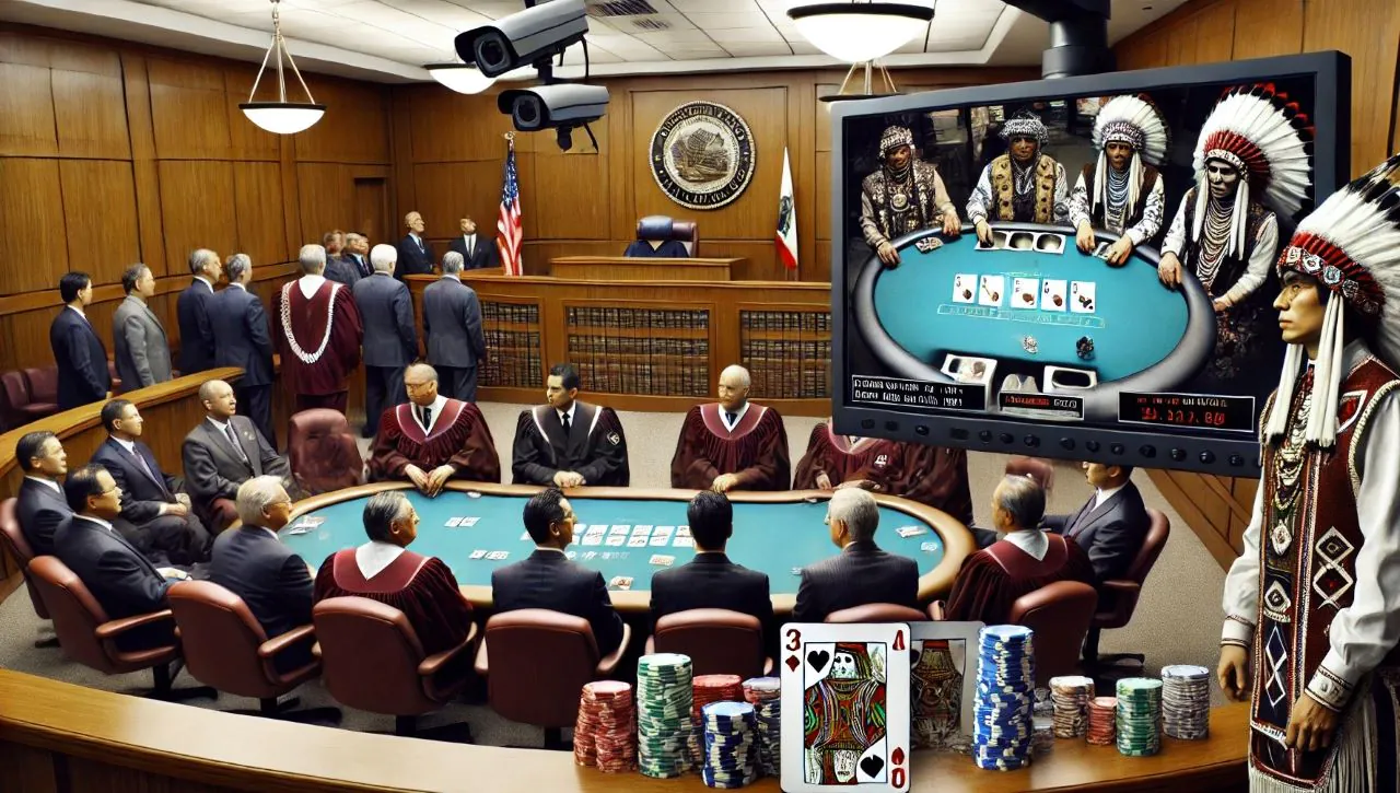 the trial of the California card rooms